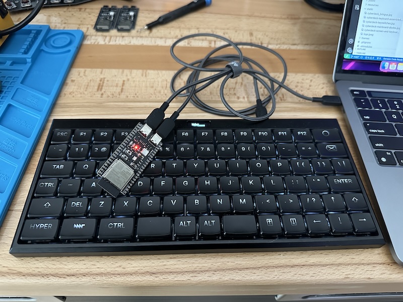 ESP32-S3 USB Keyboard